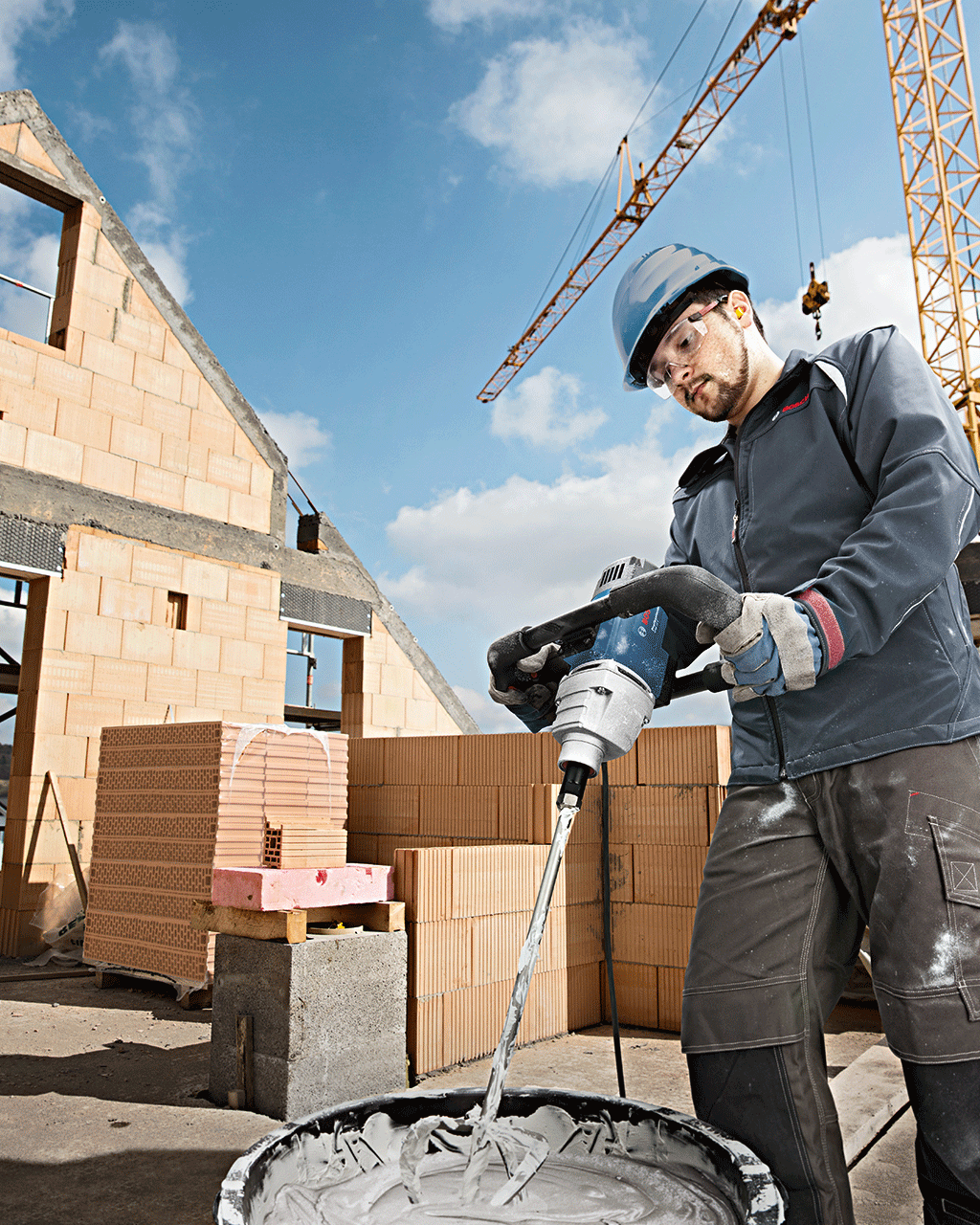Bosch Professional GRW 18-2 E Karıştırıcı - Görsel 4