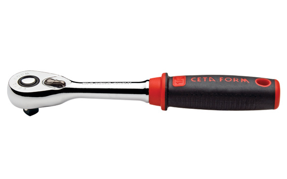 Ceta Form C01-12 1/4” Düğmeli Cırcır Kolu