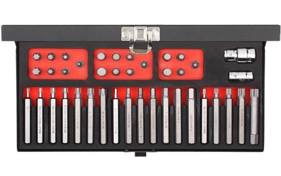 Ceta Form C28-SS40 40 Parça H10 TORX-Allen-XZN Lokmalı Bits Uç Takımı - Görsel 2