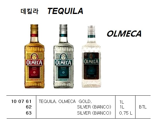 100761 TEQUILA,OLMECAGOLD,1L