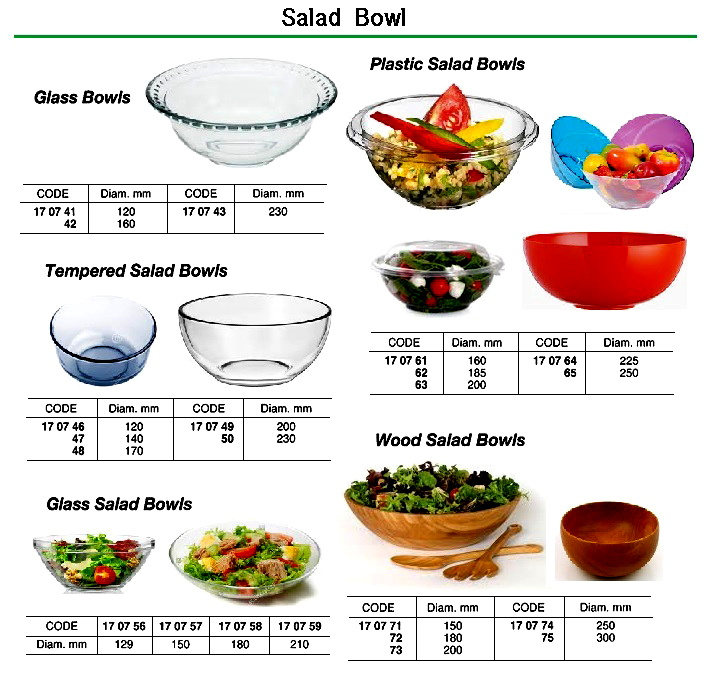 170746 SALADBOWL,DURALEX,120MM