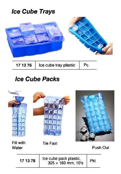171378 PLASTICICECUBEPACK325x160MM10'S