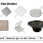 171976 GALV-IRONBROILERFISH,360x300MM