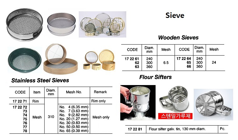 172266 WOODENSIEVE360MMDIAM30MESH