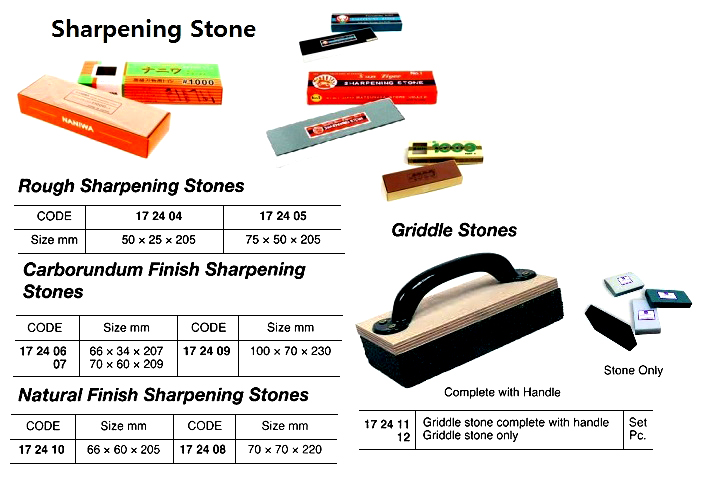 172410 SHARPENINGSTONE,NATURALFINISH66x60x205MM