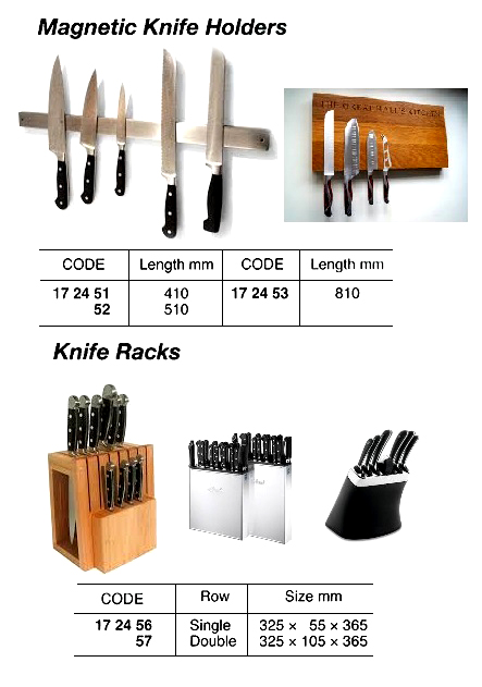 172457 KNIFERACKS,DOUBLE,325x105x365MM
