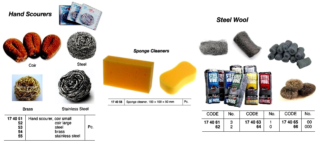 174054 HANDSCOURER,BRASS
