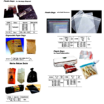 174184 SELFFASTENPLASTICBAG,140x200MM100'S