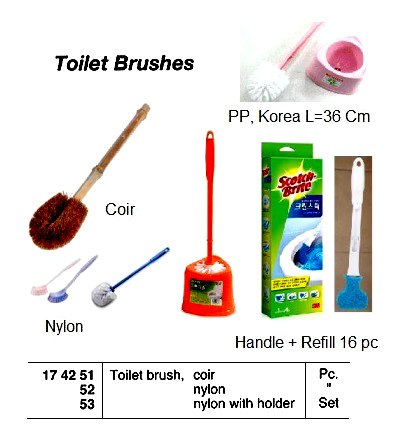 174252 TOILETBRUSH,NYLON