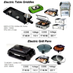 174593 ELECTRICGRILLPANS,110V
