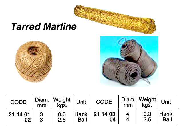 211402 MARLINETARRED3MMDIAx2.5KGS