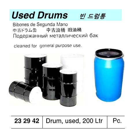 232942 USEDDRUM,200LTR