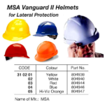 310205 MSAVANGUARDIIHELMETSFORLATERALPROTECTION,BRIGHTORANGE#804947MSA