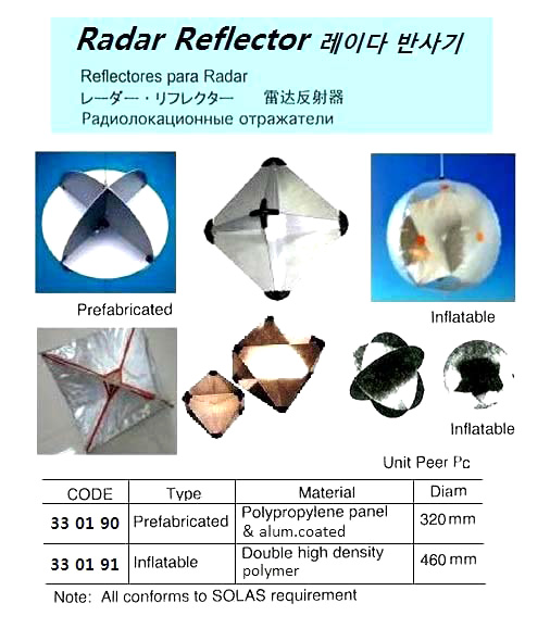 330190 PREFABRICATERADARREFLECTOR