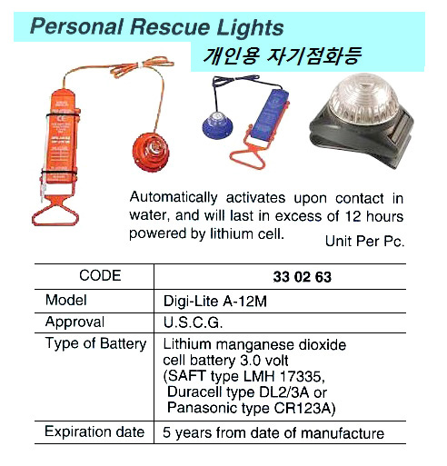330263 PERSONALRESCUELIGHT