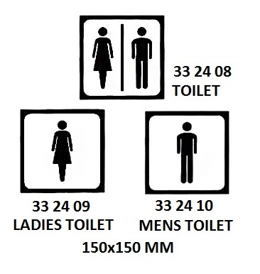 332409 SIGNFORPASSENGERVESSELSANDTERMINALBUILDING,150x150MM,LADIESTOILET