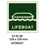 334100 IMOSYMBOLS,150x150MM,LIFEBOAT
