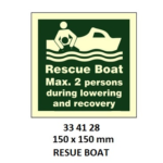 334128 IMOSYMBOLS,150x150MM,RESUEBOAT