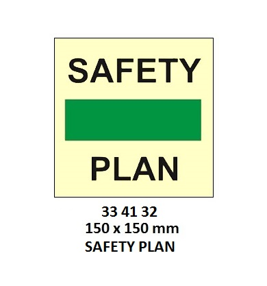 334132 FIRECONTROLSYMBOLS,150x150MM,SAFETYPLAN