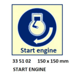 335102 IMOSYMBOLS,150x150MM,STARTENGINE