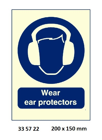 335722 MANDATORYSIGN,200x150MM,WEAREARPROTECTION