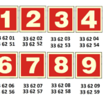 336254 FIRESIGN(RED),150x150MM,4