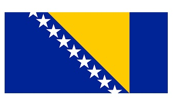 371109 MERCHANTFLAG4'x6'BUNTINGBOSNIAHERCEGOVINA