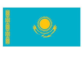 371124 MERCHANTFLAG4'x6'BUNTINGKAZAKHSTAN