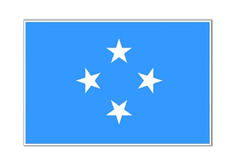 371132 MERCHANTFLAG4'x6'BUNTINGMICRONESIA