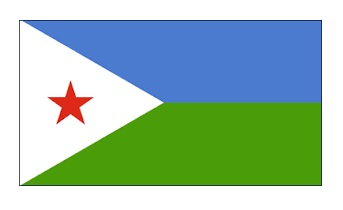 371156 MERCHANTFLAG4'x6'BUNTINGDJIBOUTI