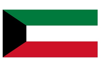 371240 MERCHANTFLAG3'x4'BUNTINGKUWAIT