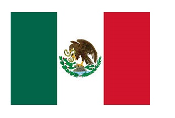 371245 MERCHANTFLAG3'x4'BUNTINGMEXICO