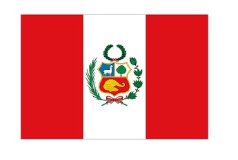 371256 MERCHANTFLAG3'x4'BUNTINGPERU