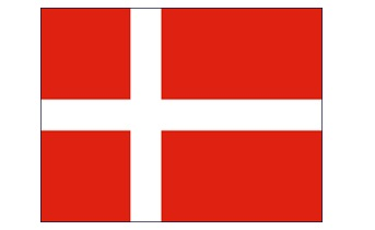 371316 MERCHANTFLAG4'x6'BUNTINGDENMARK