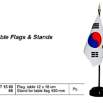371566 STANDFORTABLEFLAG,400MM