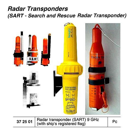 372501 RADARTRANSPONDER(SART)9GHZWITHSHIP'SREGISTEREDFLAG