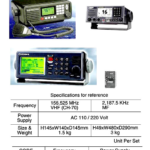 372536 DSCWATCHRECEIVER,VHF,AC110V