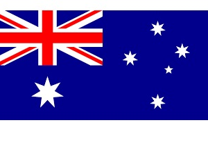 373113 NATIONALFLAG,SIZE:2'x3',AUSTRALIA