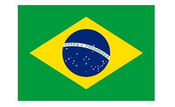 373129 NATIONALFLAG,SIZE:2'x3',BRAZIL