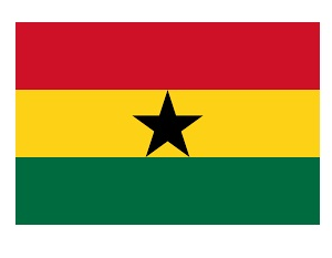 373182 NATIONALFLAG,SIZE:2'x3',GHANA