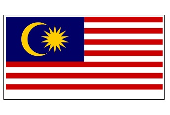 373230 NATIONALFLAG,SIZE:2'x3',MALAYSIA