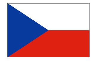 373458 NATIONALFLAG,SIZE:3'x4',THECZECHREPUBLIC