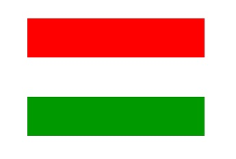 373496 NATIONALFLAG,SIZE:3'x4',HUNGARY