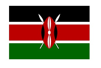 373511 NATIONALFLAG,SIZE:3'x4',KENYA