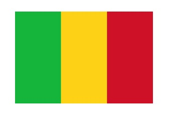 373532 NATIONALFLAG,SIZE:3'x4',MALI