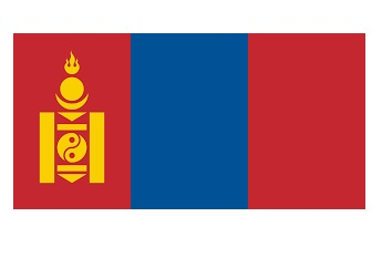 373542 NATIONALFLAG,SIZE:3'x4',MONGOLIA