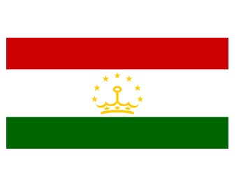 373613 NATIONALFLAG,SIZE:3'x4',TAJIKISTAN