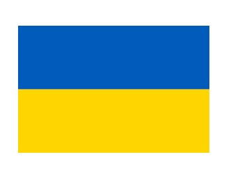373627 NATIONALFLAG,SIZE:3'x4',UKRAINE