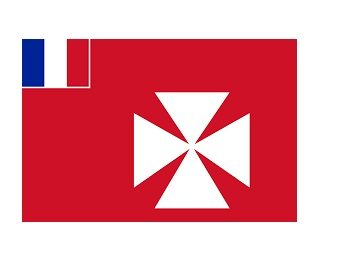 373641 NATIONALFLAG,SIZE:3'x4',WALLIS&FUTUNA