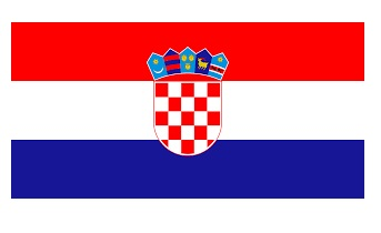 373754 NATIONALFLAG,SIZE:3'x5',CROATIA